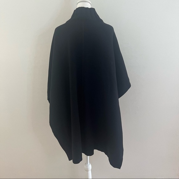 THEORY Palomina Plumose Knit Poncho Sweater - Picture 6 of 9